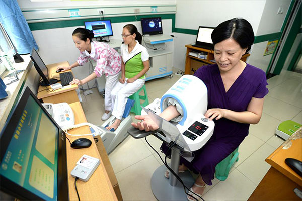健康一體機(jī)檢測生理指標(biāo)參數(shù)

